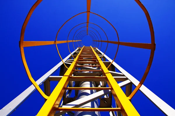 Gele ladder — Stockfoto