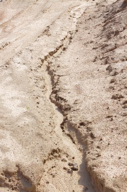 kum yüzey su erozyonu