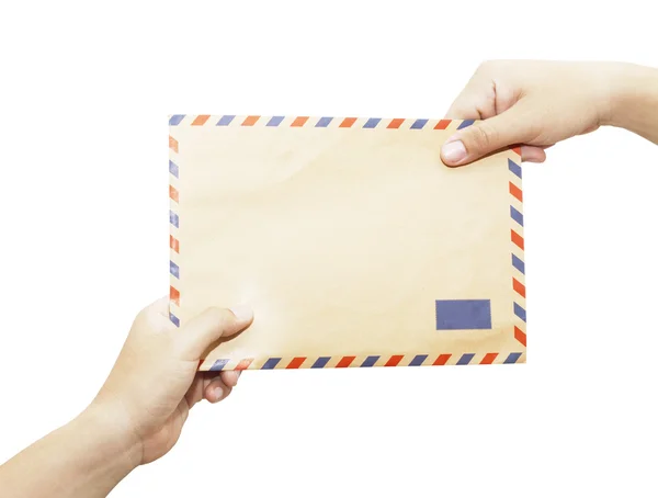 Passing mail — Stock Photo, Image