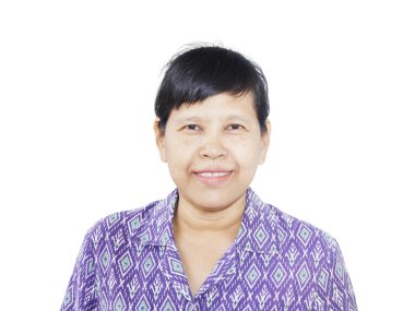 Asyalı kadın gülümsüyor