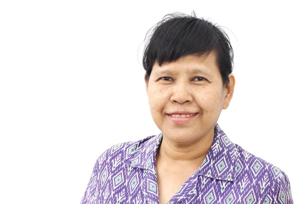 gülümseyen kadın kıdemli Asya