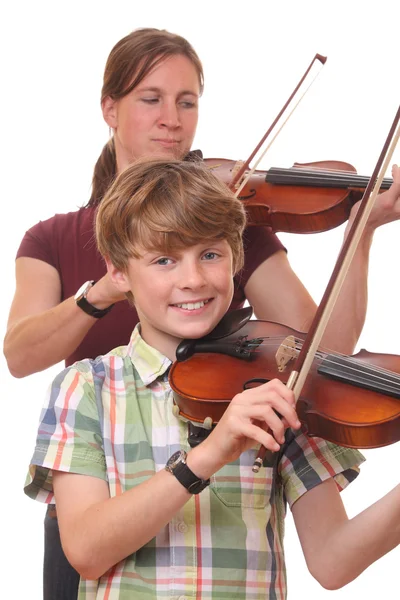 Violinistas — Foto de Stock