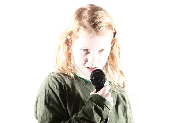 Şarkı söyleyerek — Stok fotoğraf