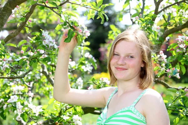 Menina feliz — Fotografia de Stock