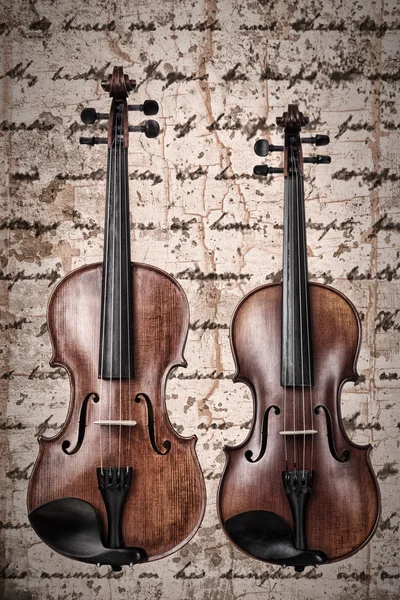 Two violins — Stock Photo, Image
