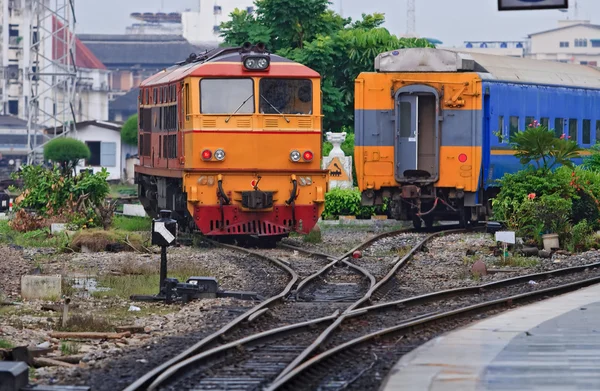 Tåg i thailand — Stockfoto