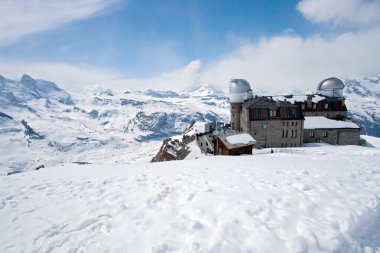 Matterhorn tepe, zermatt, İsviçre