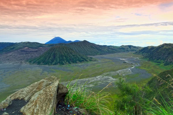 인도네시아 브로 모 화산 — 스톡 사진