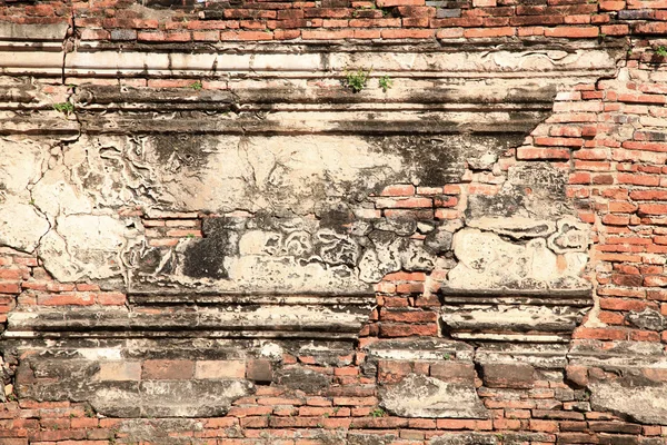 Ruina de la pared del templo del monasterio —  Fotos de Stock