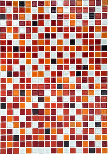 Fond mosaïque céramique rouge, vertical — Photo