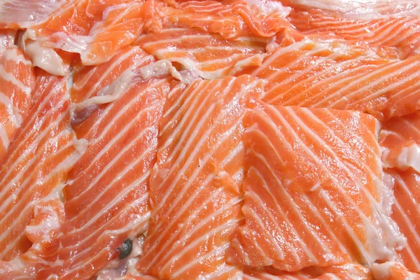 Raw Salmon Background — Stock Photo, Image