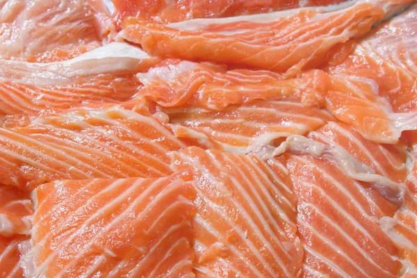 Raw Salmon Background — Stock Photo, Image