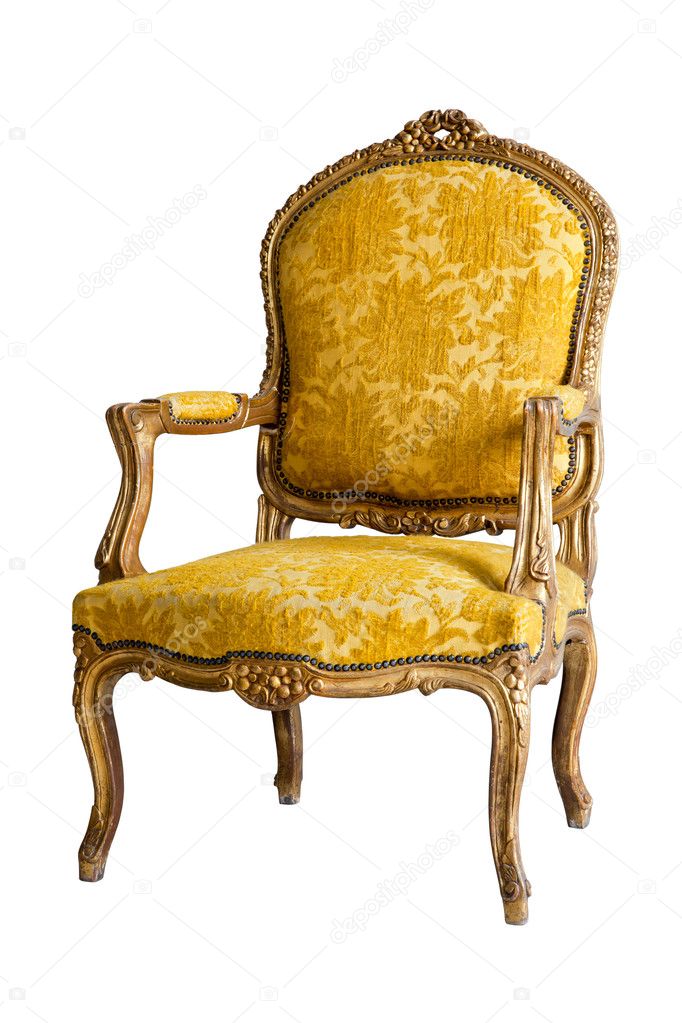 Luxury Yellow Armchair Stock Photo By Vichie81 12317092 Luxury Yellow Armchair Stock Photo By, Yellow Arm Chair