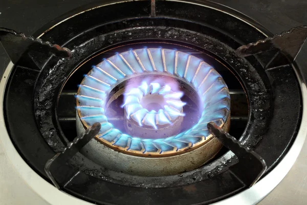 液化石油气气体燃烧器 — 图库照片