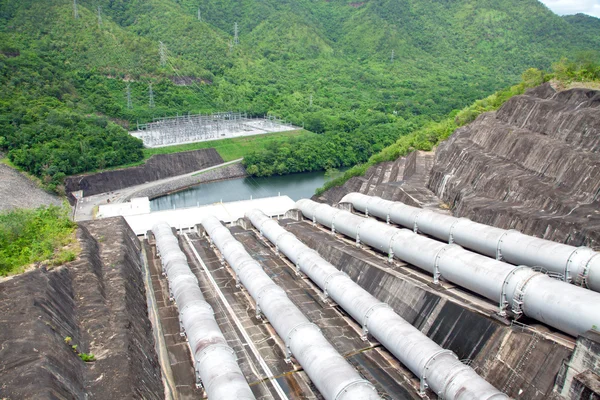 Water Pipe of Hydro Power plant — Stock Photo, Image