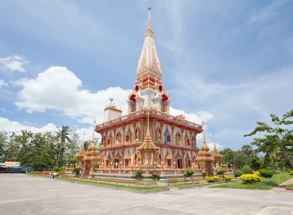 Wat tempio di Chalong Phuket — Foto Stock