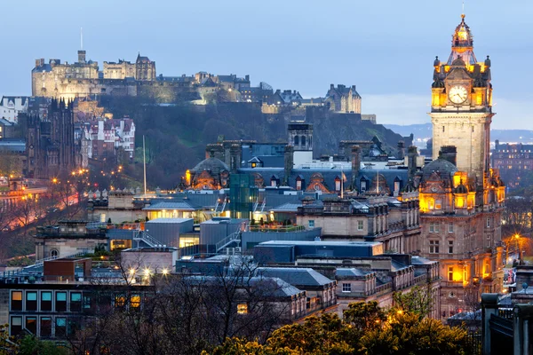 Panoramę Edynburga — Zdjęcie stockowe