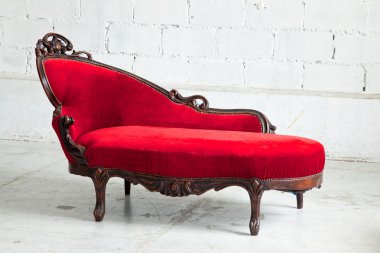 Modern kanepe kırmızı