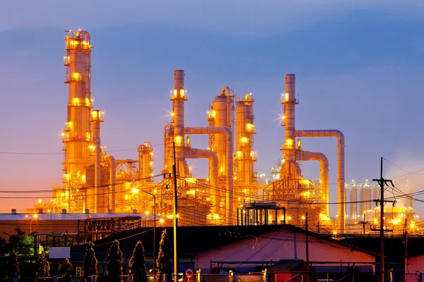 Oil Refinery Plant — Stock Photo, Image