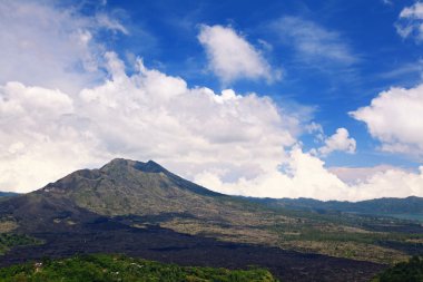 Batur volcano clipart