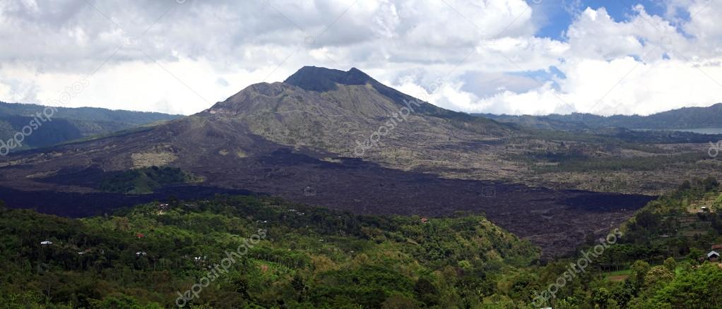 Panorama Batur volcano Indonesia