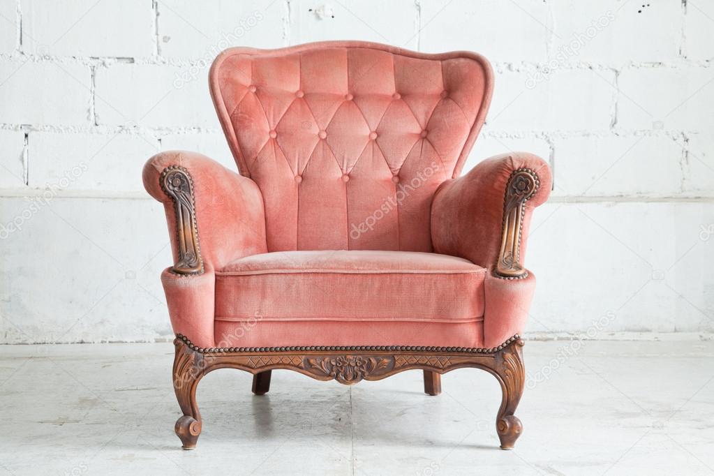 Pink Armchair sofa