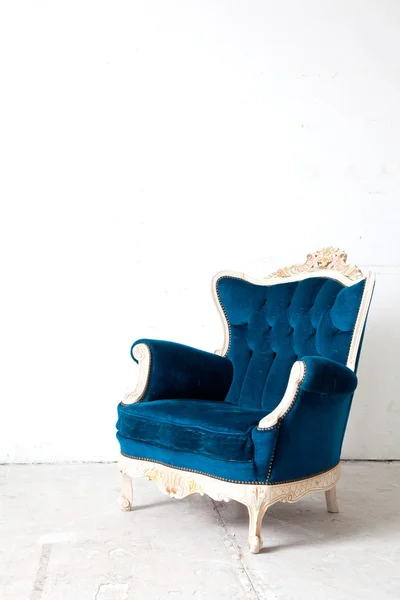 Sillón azul — Foto de Stock