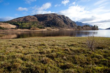 Loch shiel Gölü yansıma İskoçya