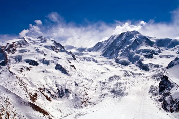 Ski pad at matterhorn-Zwitserland — Stockfoto