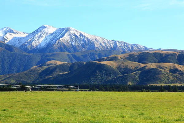 Zuidelijke Alpen in Nieuw-Zeeland — Stockfoto