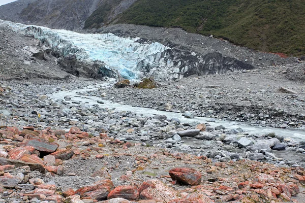 Fox Glaciar Nueva Zelanda — Foto de Stock