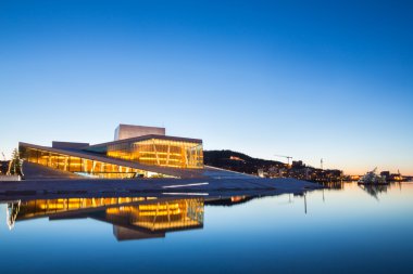 Oslo Opera House, Norway clipart