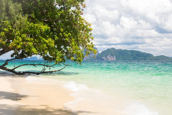 Tropikal beyaz kum andaman beach — Stok fotoğraf