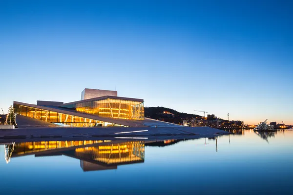 Opera w Oslo, Norwegia — Zdjęcie stockowe