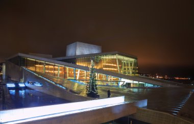 Oslo opera binası