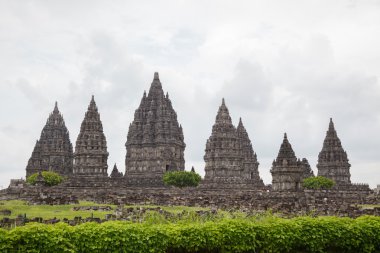 prambanan Tapınağı harabe, yogyakarta, java, Endonezya