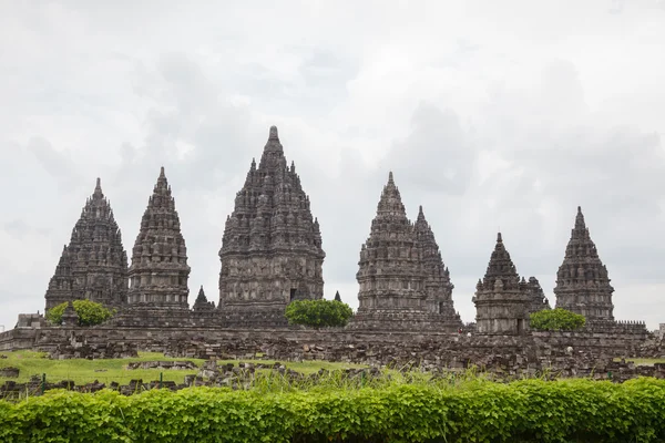 Templo Prambanan Ruina, Yogyakarta, Java, Indonesia —  Fotos de Stock