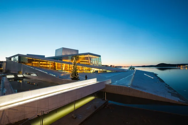 Opera w Oslo — Zdjęcie stockowe