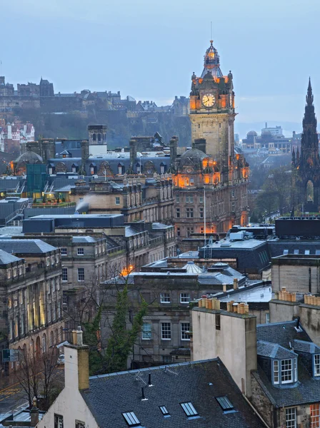 Panorama Edinburghu — Stock fotografie