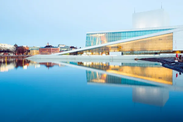 Oslo opera house norwegen — Stockfoto