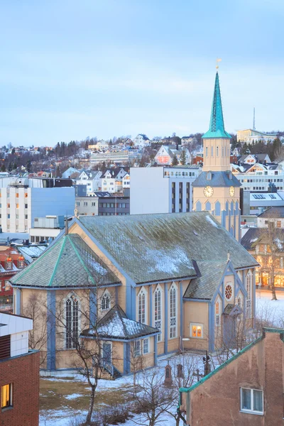 Catedral de Tromso Noruega — Foto de Stock
