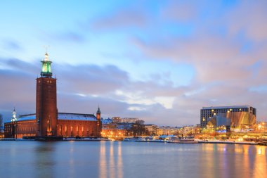 Stockholm city hall İsveç