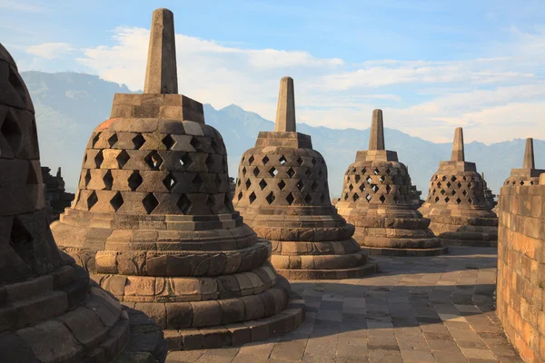 Боробудур храм Індонезії — стокове фото