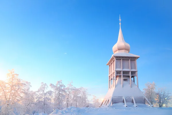 Kiruna Katedrali anıt lapland İsveç — Stok fotoğraf