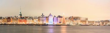 Stockholm panorama, gece