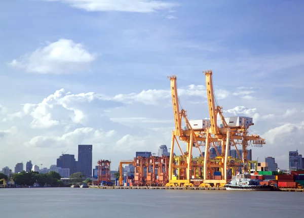 Ship Port Terminal — Stock Photo, Image