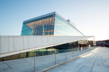 Oslo opera binası Norveç