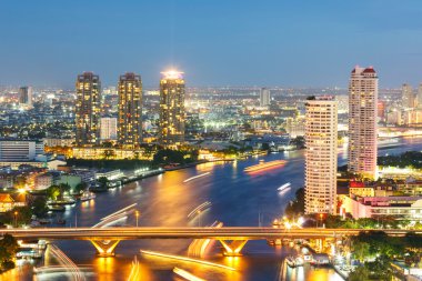 Bangkok şehir manzarası