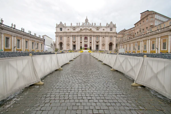 Vatikán katedrála, Řím Itálie — Stock fotografie