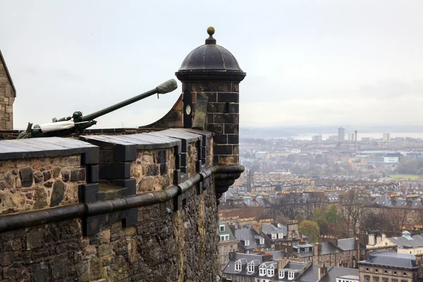 Canon au château d'Édimbourg — Photo